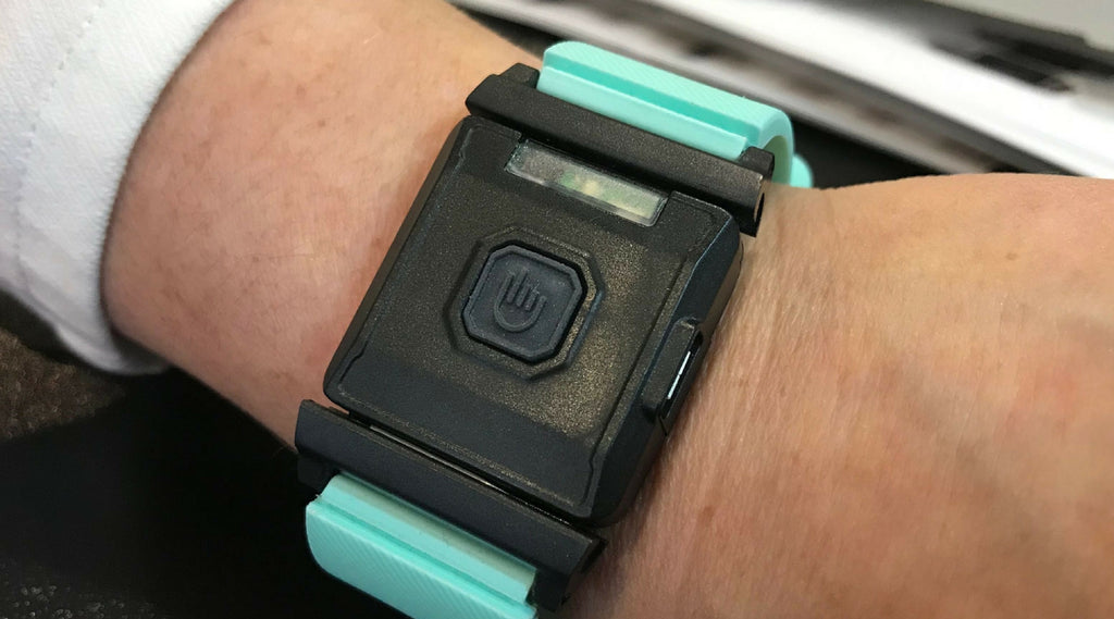 Engadget - A pair of vibrating wearables kept me calm during the stress of CES