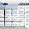The January 2026 Mindfulness Calendar Is Here!