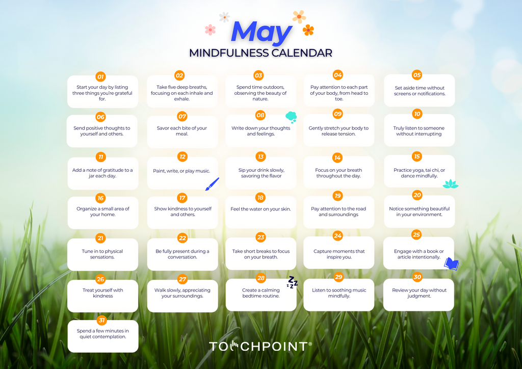 The May Mindfulness Calendar is Here!