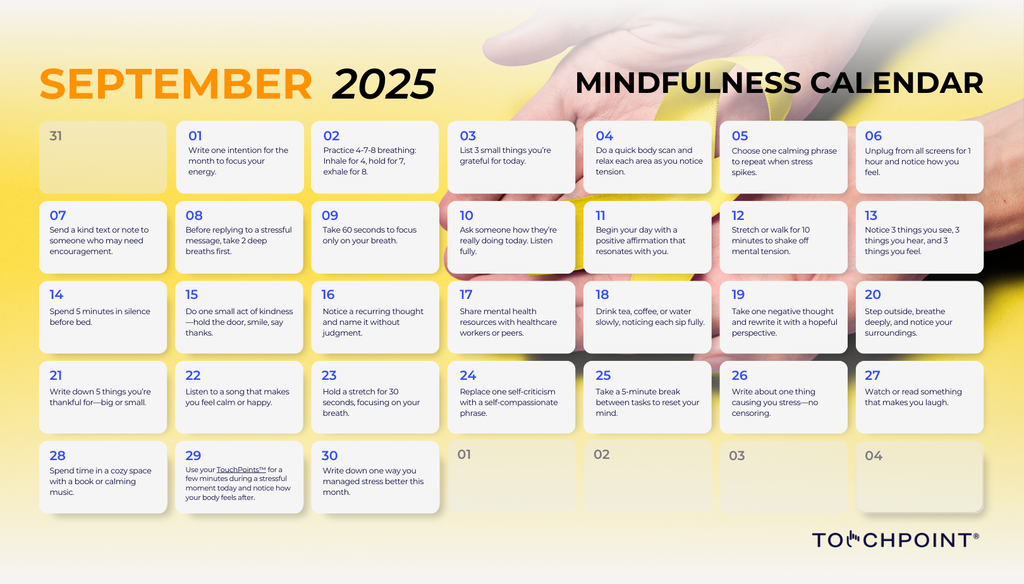 The September 2025 Mindfulness Calendar Is Here!