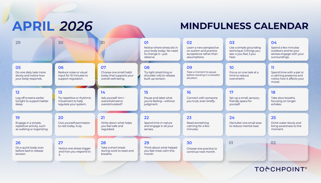 The April 2026 Mindfulness Calendar is Here!
