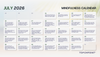 The July 2026 Mindfulness Calendar is Here!