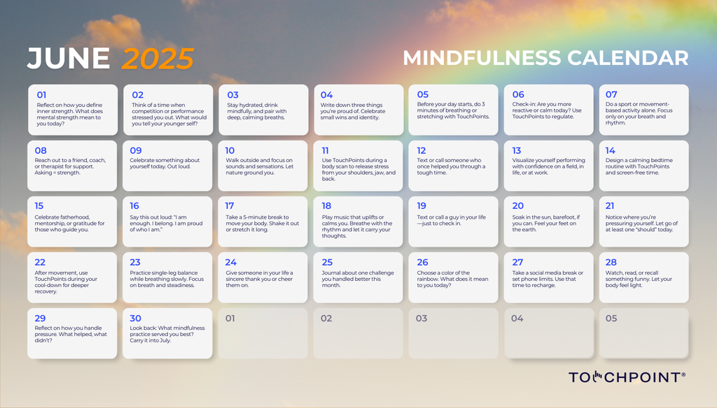 The June 2025 Mindfulness Calendar is Here!