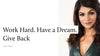 Motivated Boss Babes - Work Hard. Have a Dream. Give Back. -- Vicki Mayo