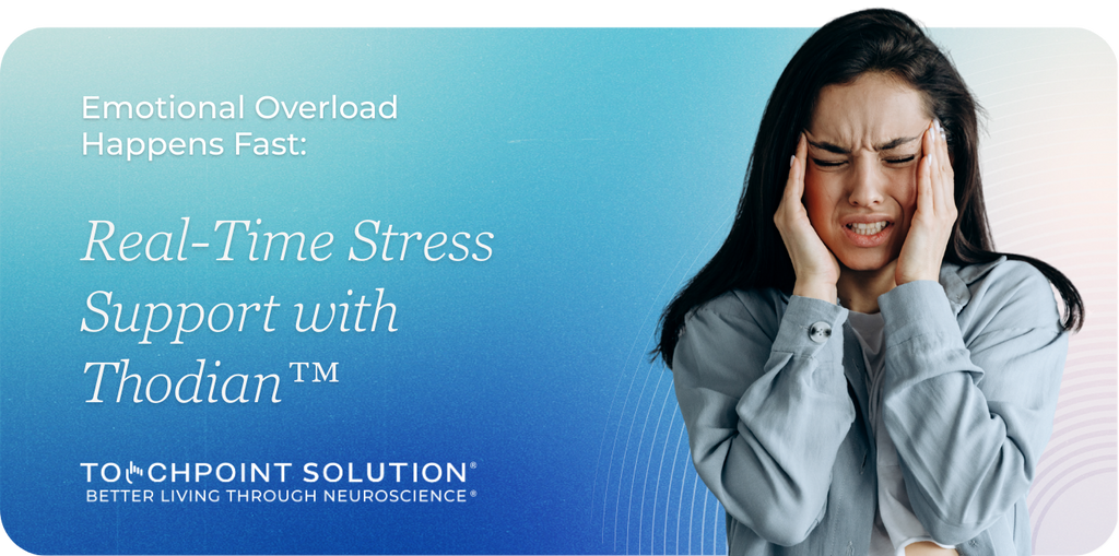 Emotional Overload Happens Fast: Real-Time Stress Support with Thodian™
