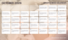 The October 2026 Mindfulness Calendar is Here!