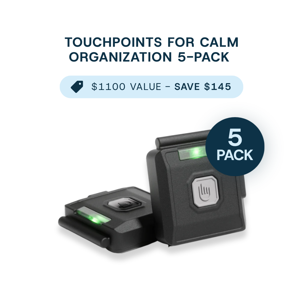 Touchpoint Set TouchPoints for Calm – Organization 5 Pack – TheTouchPoint Solution™